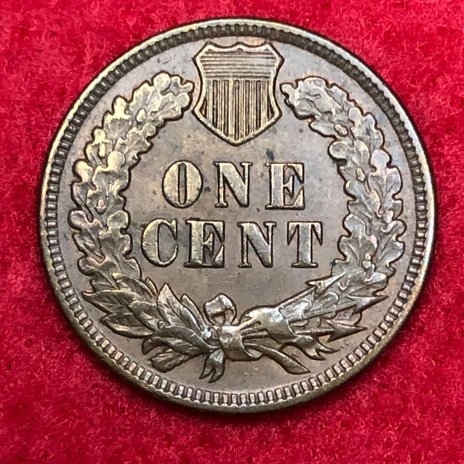 1908 Indian Head Penny Cent Extremely Fine XF #771