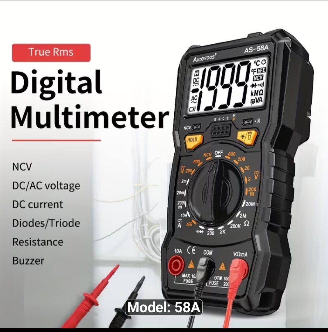 Professional Electrical Kit. Multimeter+10 Professional Gage Wire +bonus Tool.