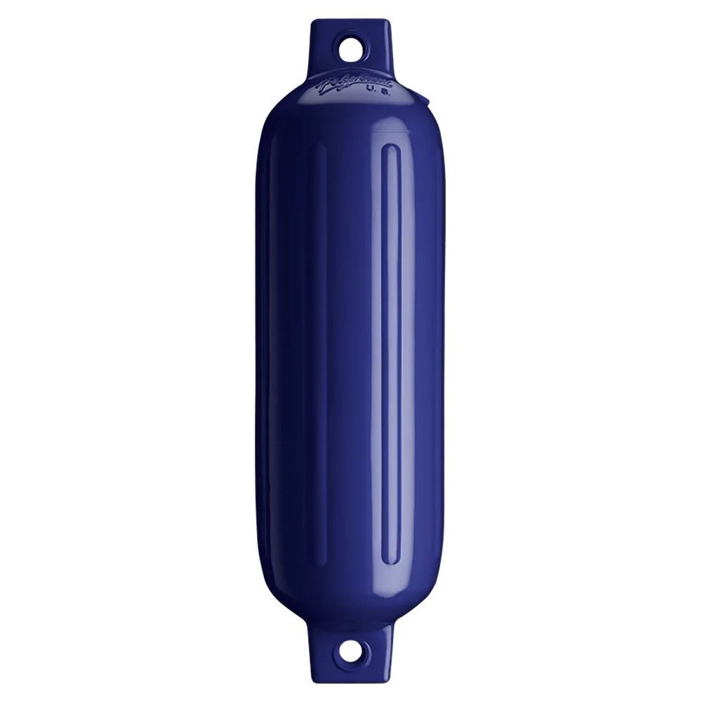 Polyform G-3 Navy Blue Marine Ribbed Fender 5.5" Diam x 19" Tall 51-812-686