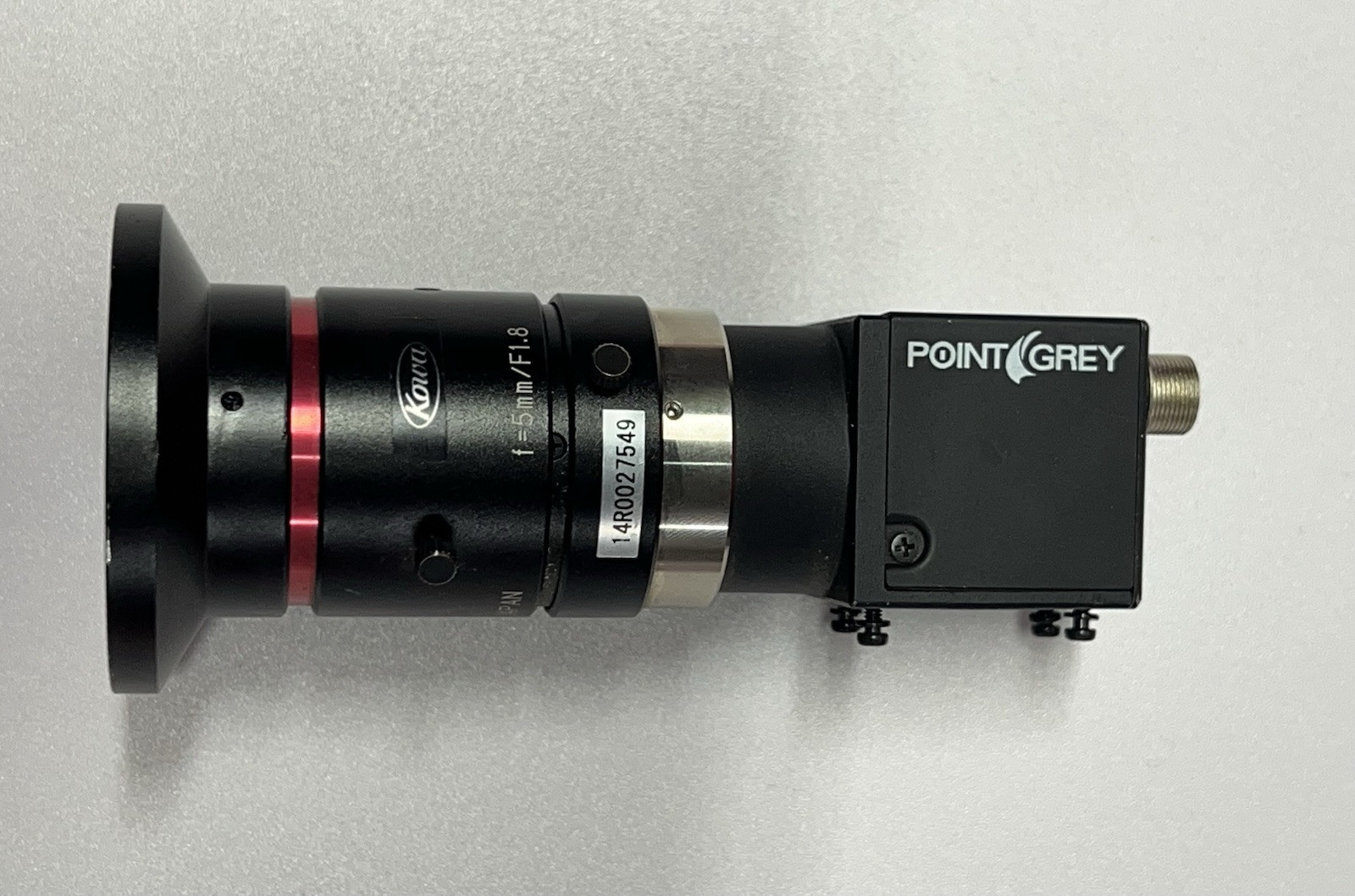 Point Grey FL3-U3-120S3C-C CCD Camera With Kowa Lens