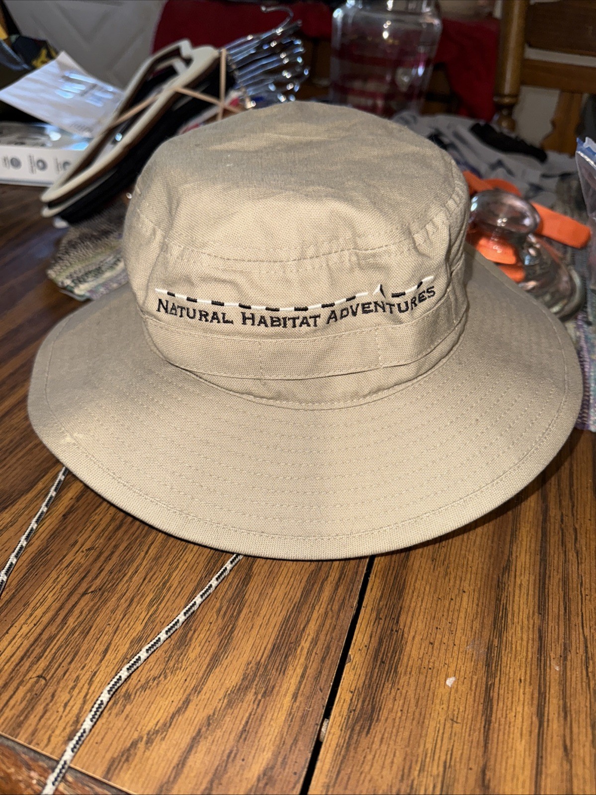 Natural Habitat Adventures Tan Bucket Hat