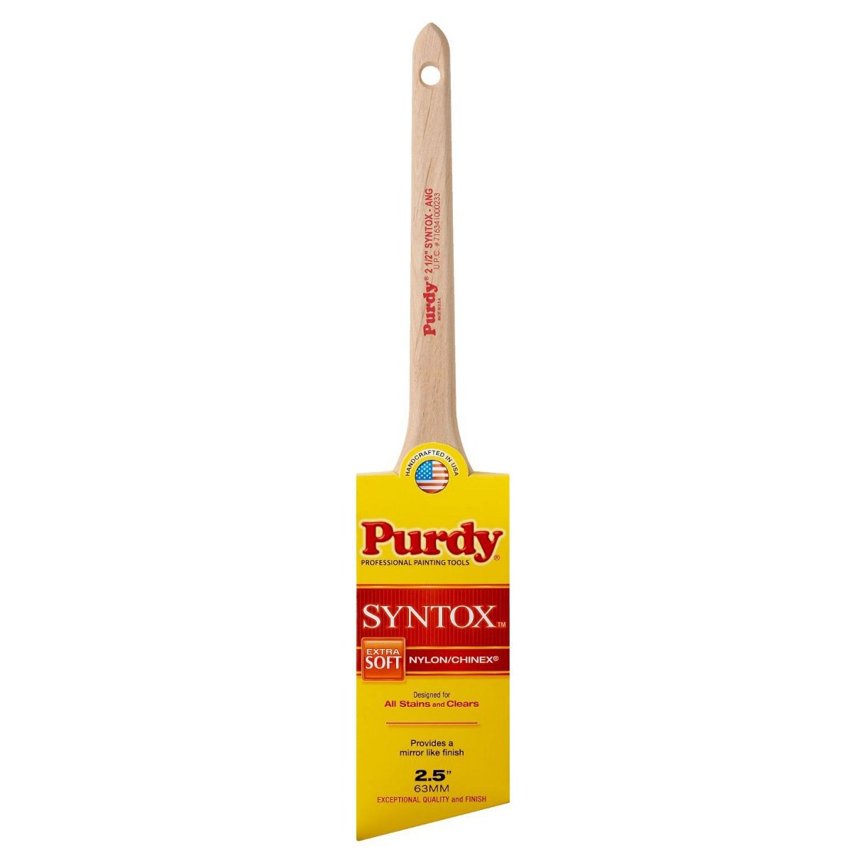 Genuine Purdy Syntox Angular 2-1/2" Paint Brush 144403625