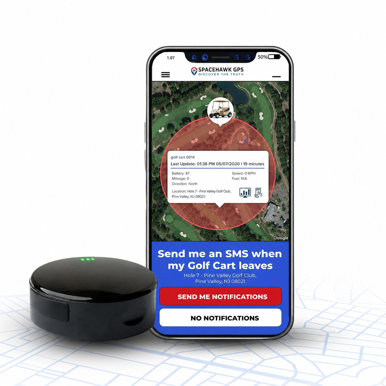 Waterproof GPS Tracker for Golf Carts | Hidden Real-Time GPS Tracking Device