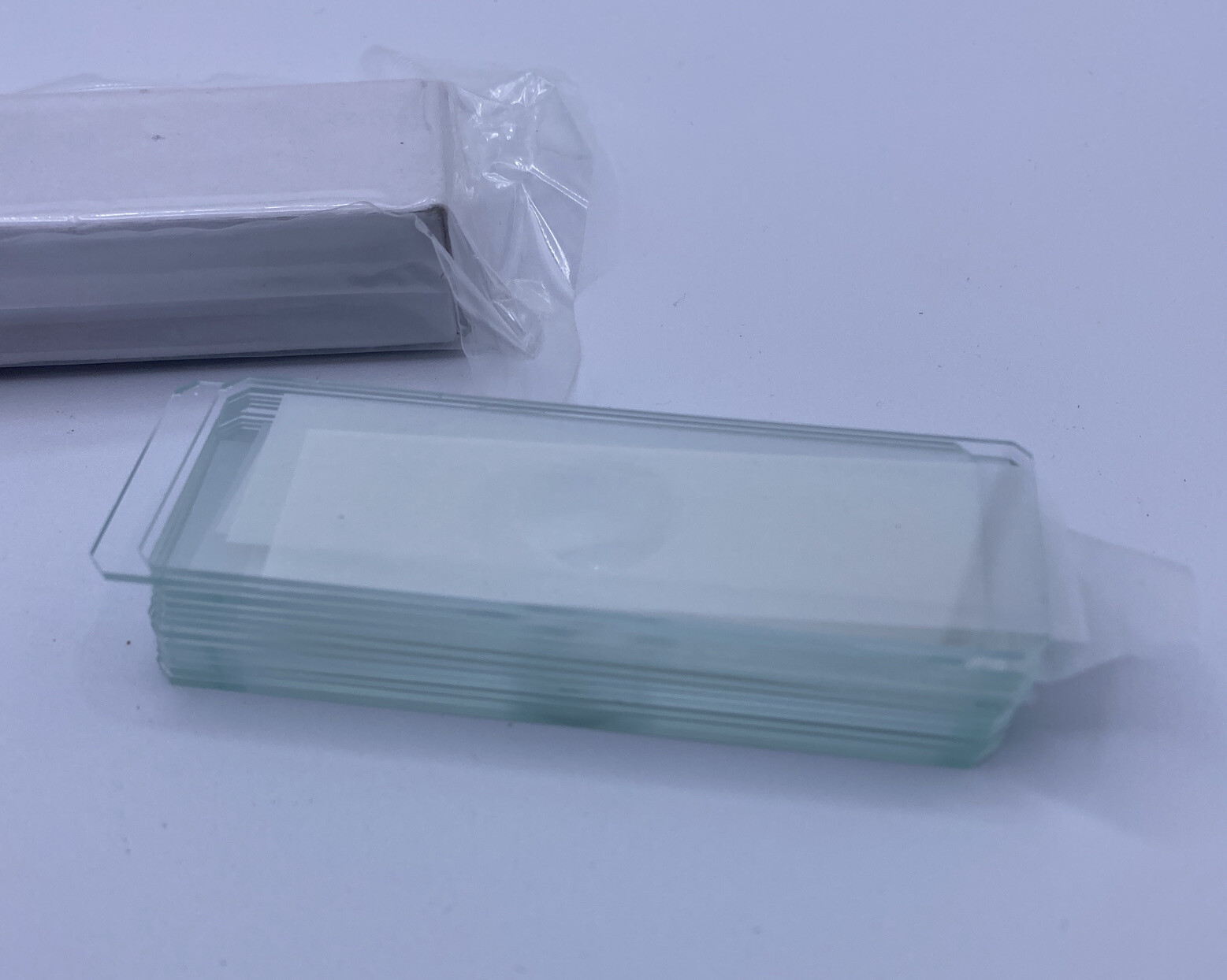 7103 Single Depression one well concavity slides Concave Glass Microscope Slide
