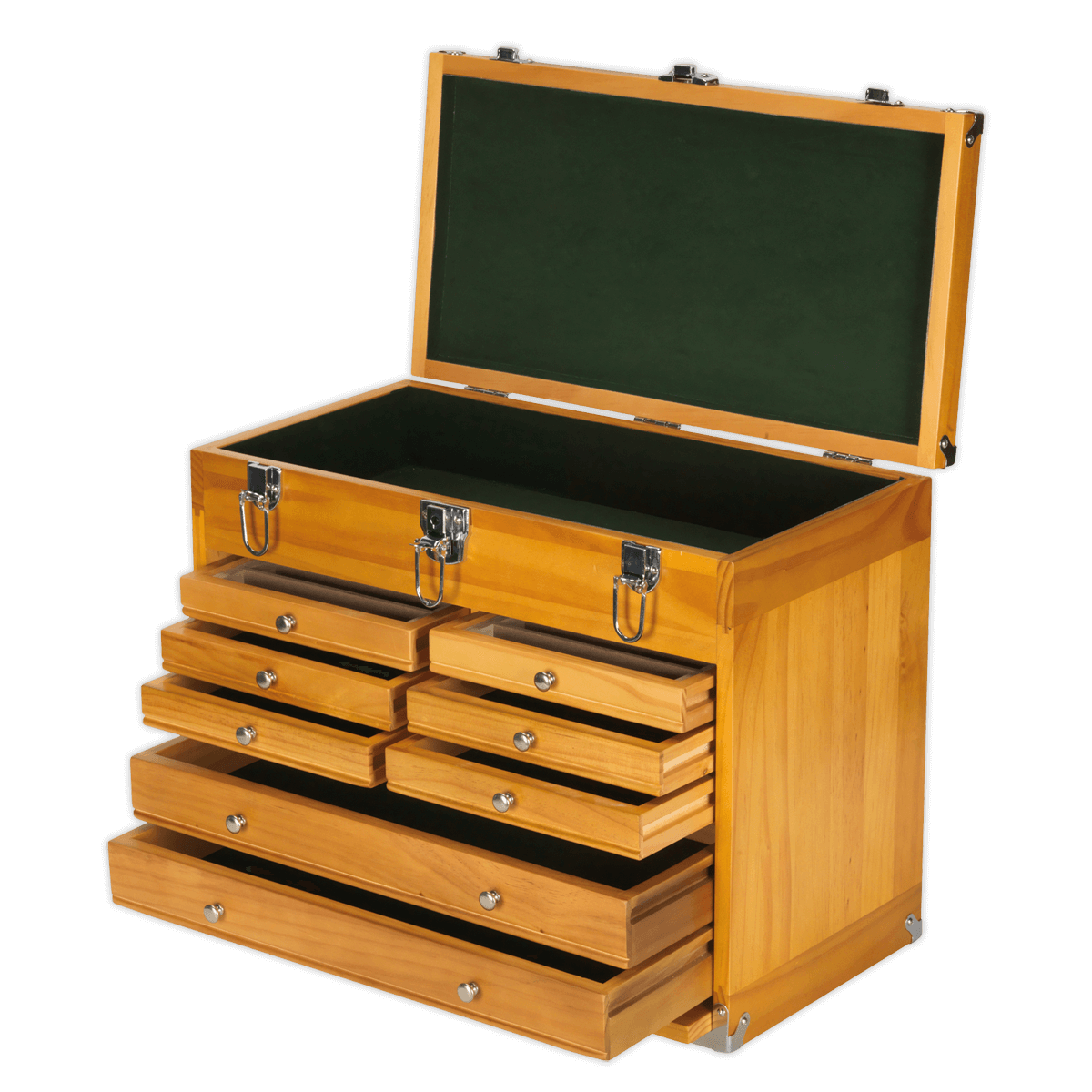 Sealey Machinists Wooden Tool Box 500mm