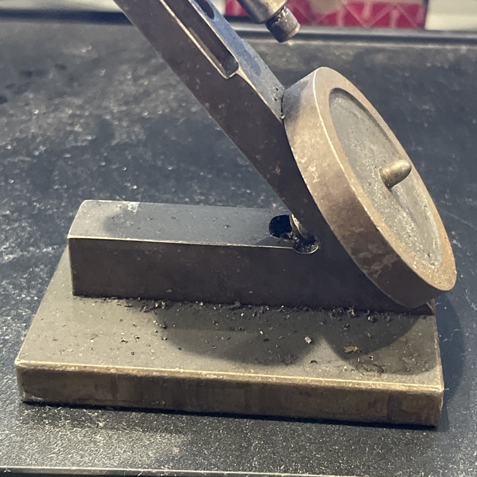 VINTAGE TUMICO DIAL INDICATOR COMPARATOR STAND