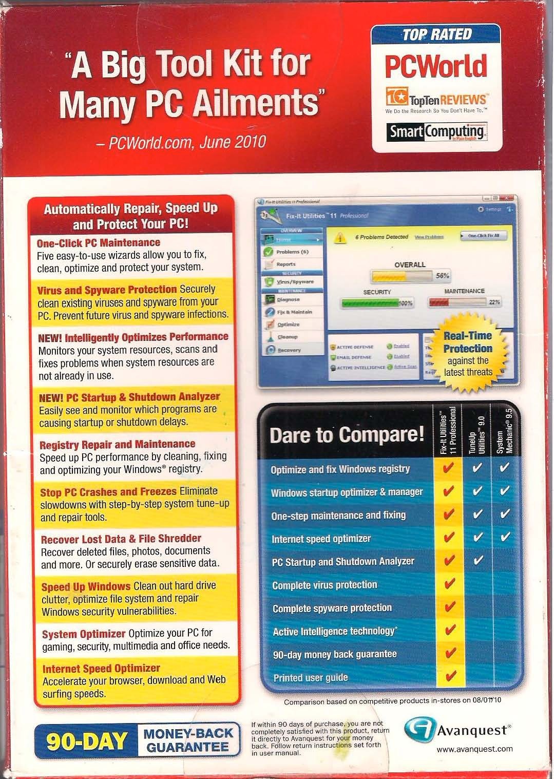 Fix-It 11 Professional Utilities PC Software