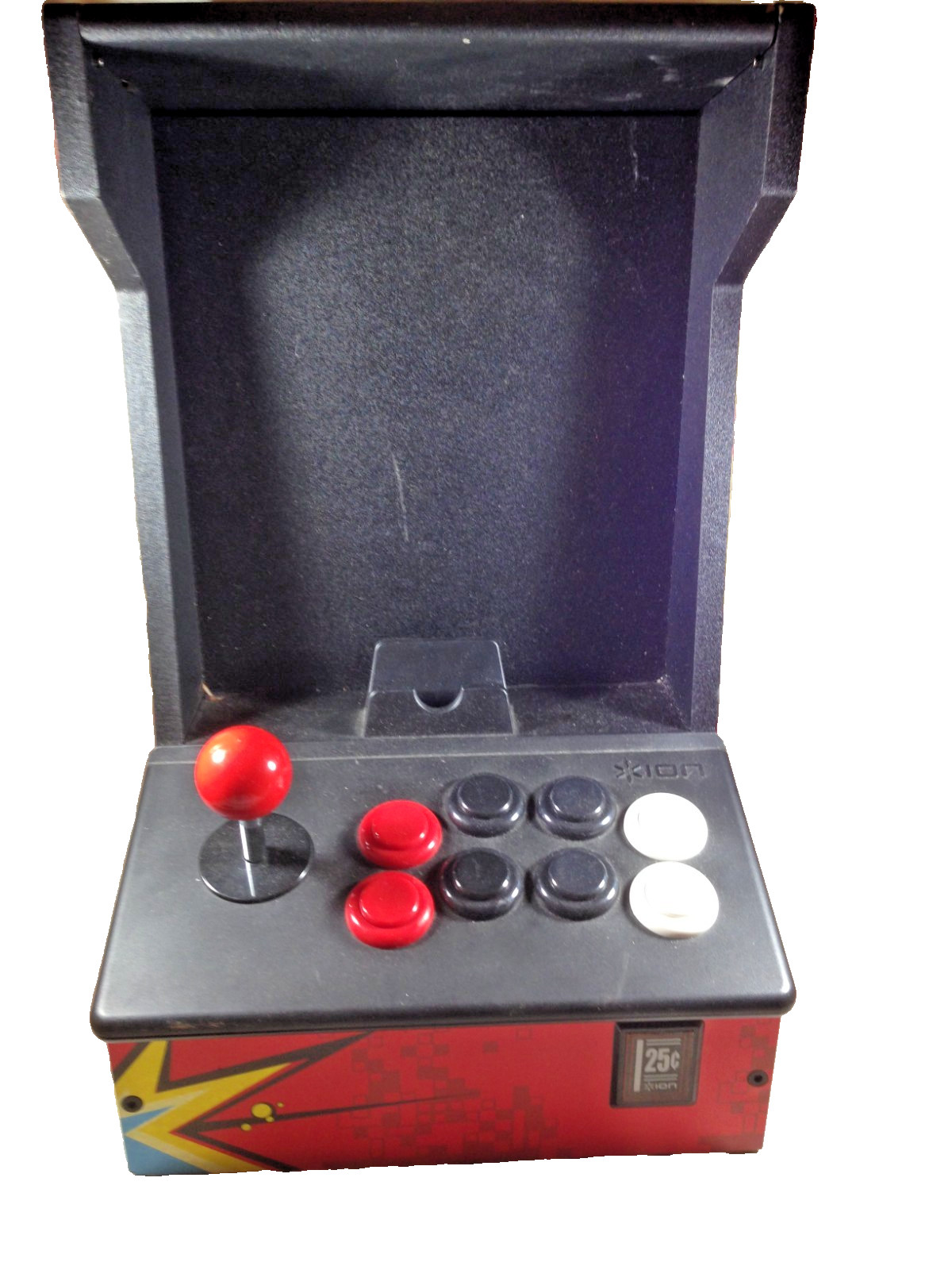 Ion iCade Bluetooth Arcade Cabinet Joystick Controller for iPad Tablet
