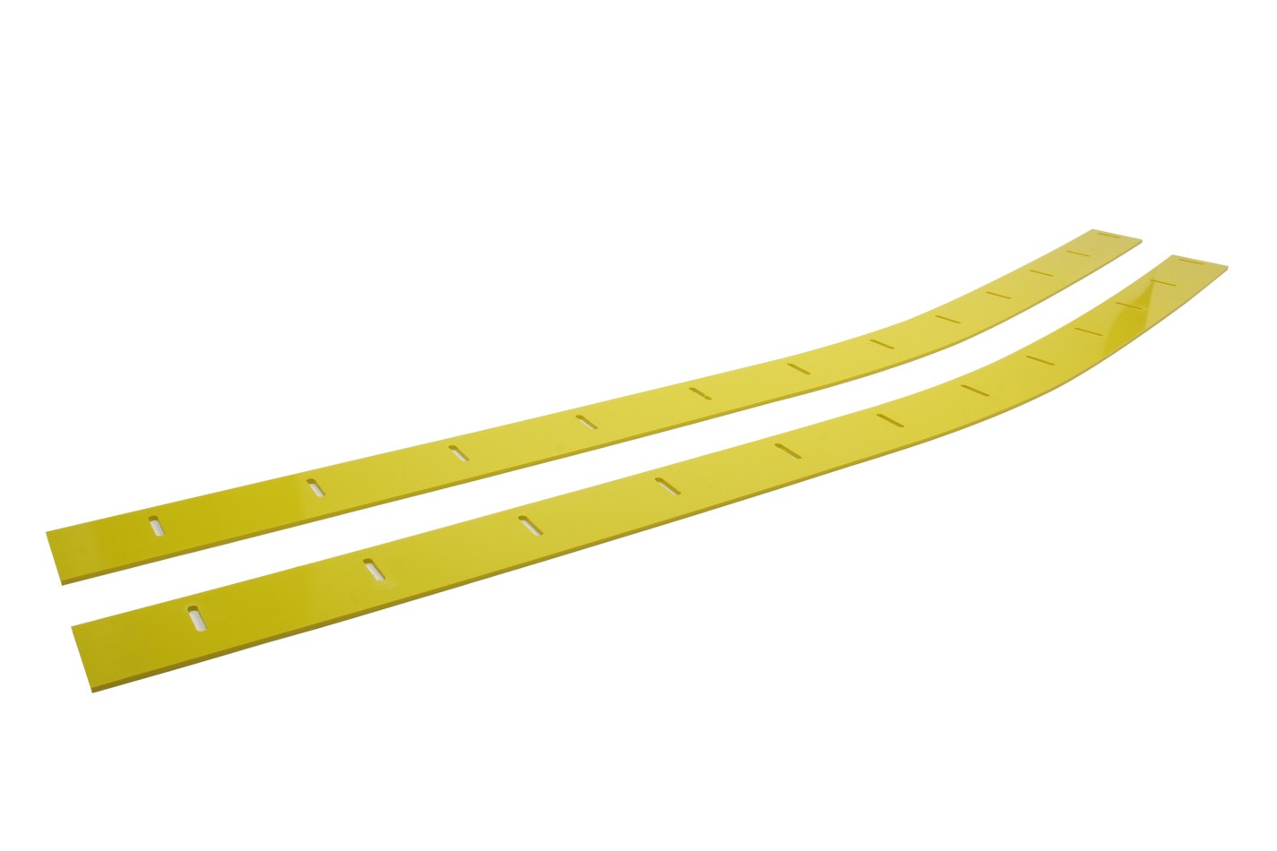 FIVESTAR Wear Strip - ABC - Molded Plastic - Yellow - Pair 000-400-Y