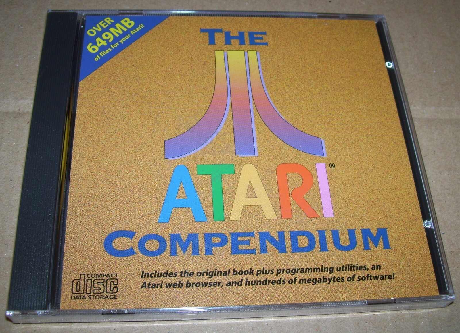 NEW Atari 520 1040 ST STE Mega Falcon 030 Computer The Atari Compendium CD ROM