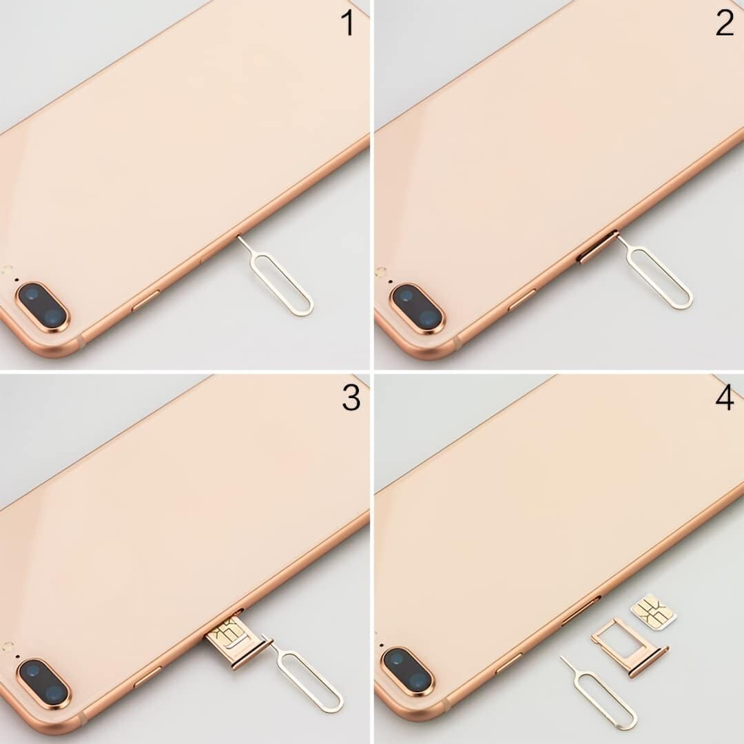 SIM Card Adapter Converter Set for Mobile Devices & Phones (Nano & Micro)