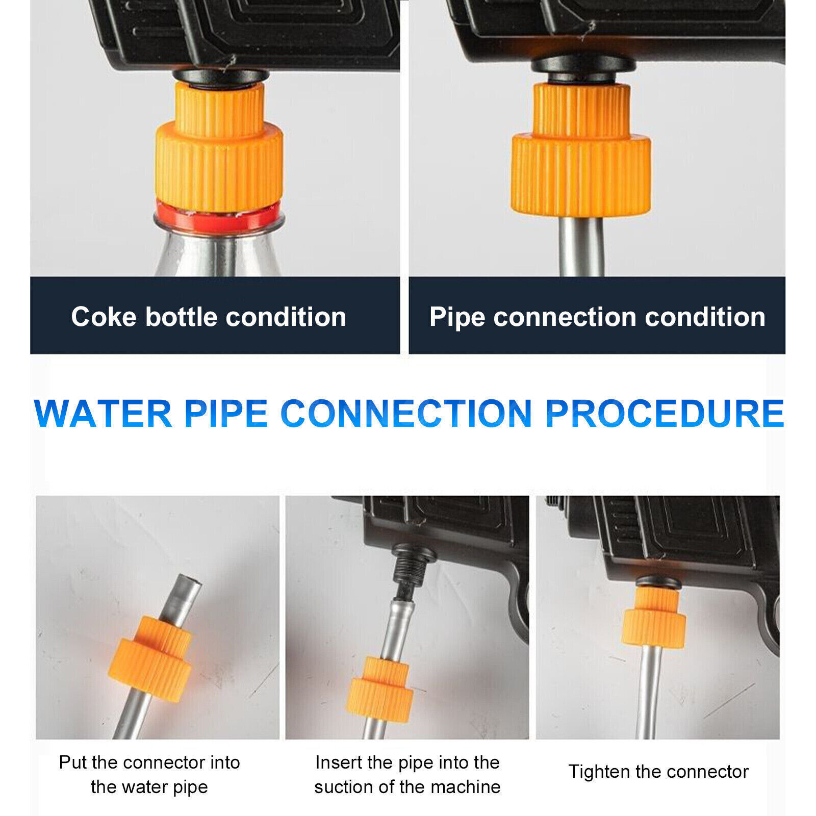 Portable Cordless Electric High Pressure Water Spray Gun Car Washer Cleaner Tool