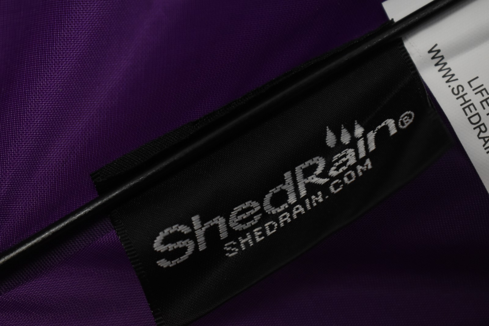 ShedRain Rain Essentials Auto Open Compact Automatic Umbrella Hyacinth Purple