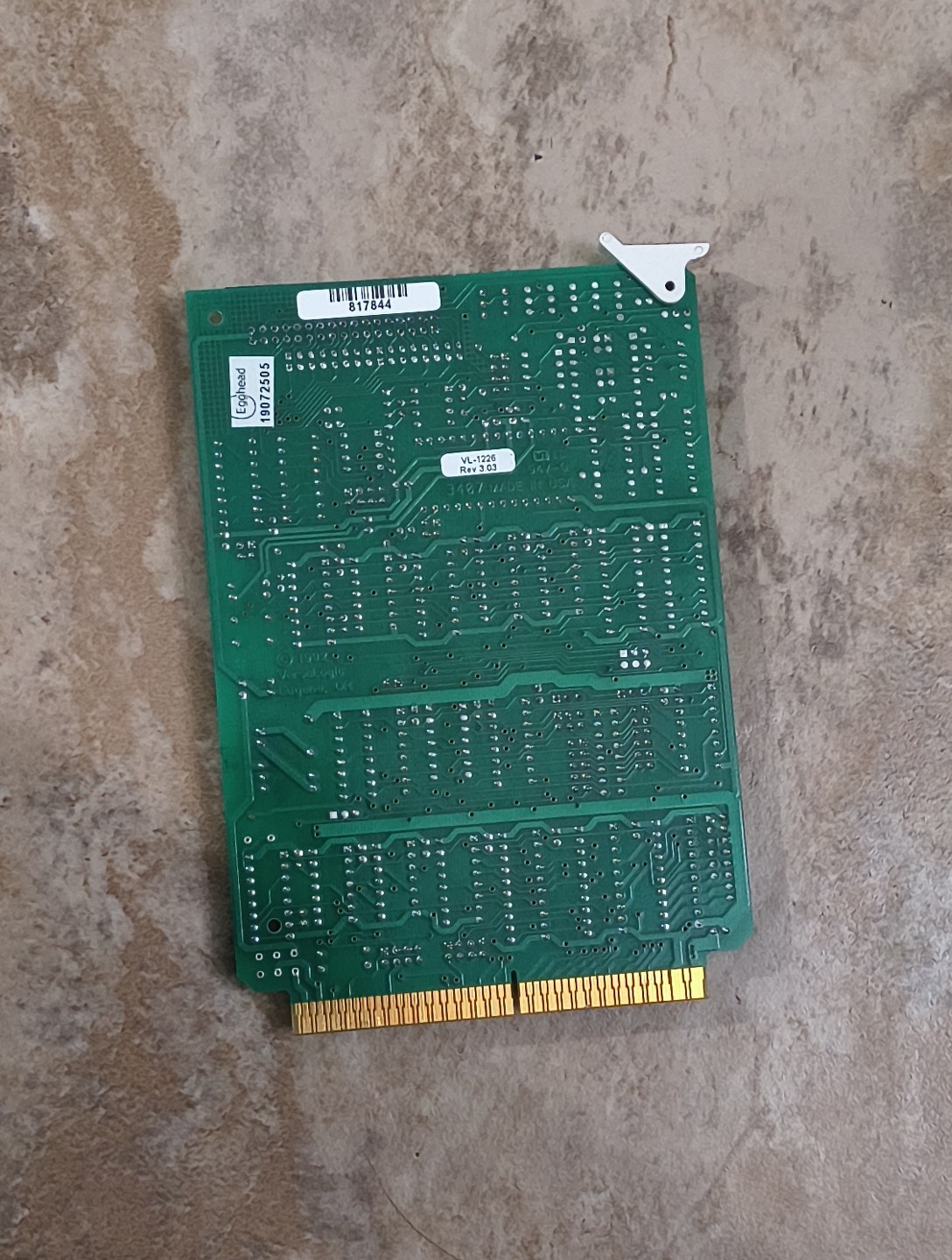 VERSALOGIC VL-1225/6 REV. 3 ANALOG INPUT/OUTPUT BOARD 💳