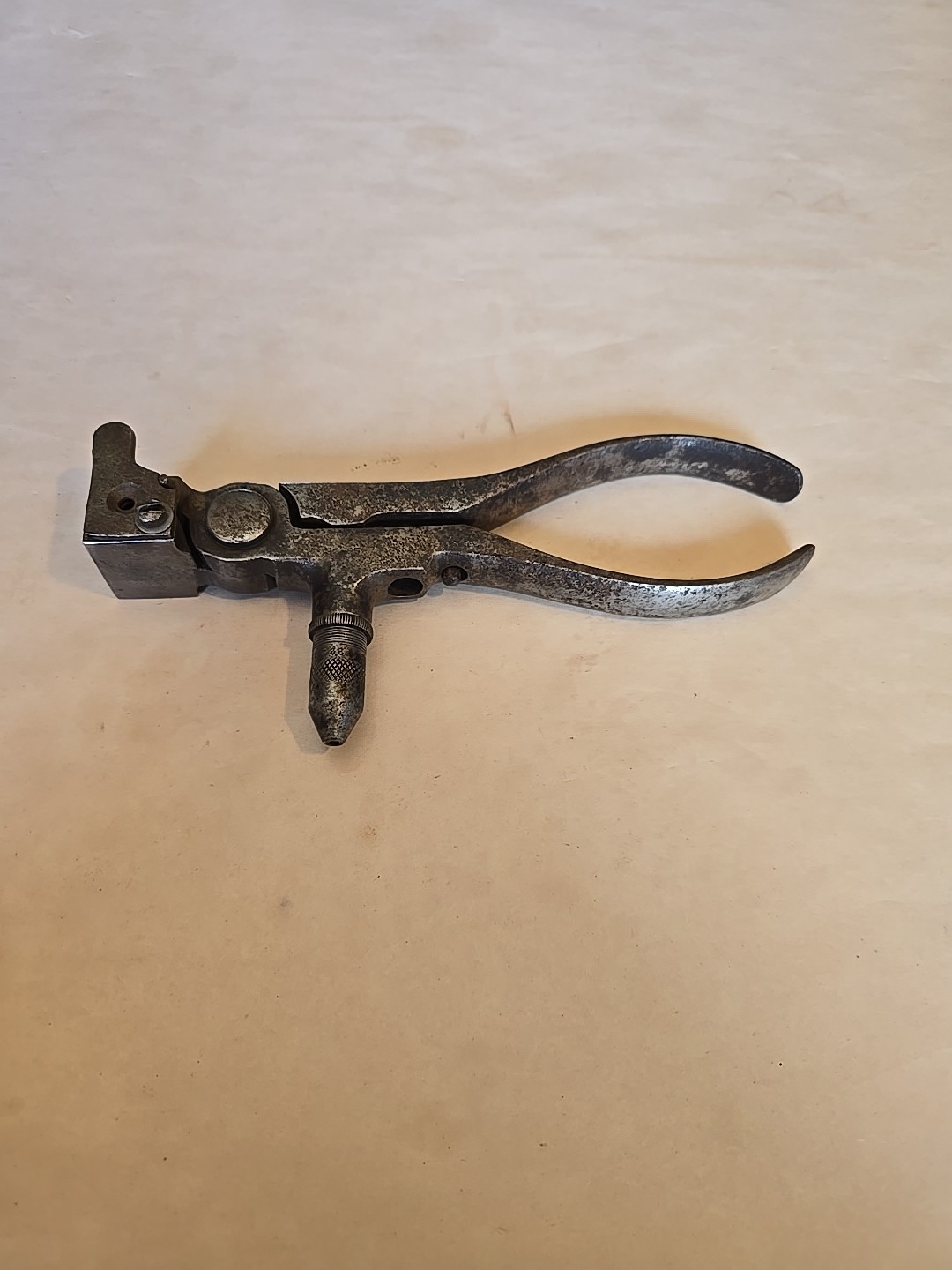 Vintage Ideal 32-35 Steel Reloading Tool Bullet Mold Combination Tool