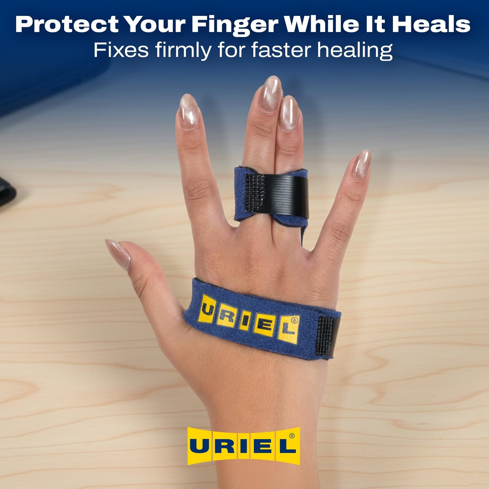 URIEL Adjustable Trigger Finger Splint for All Fingers – Comfortable Trigg