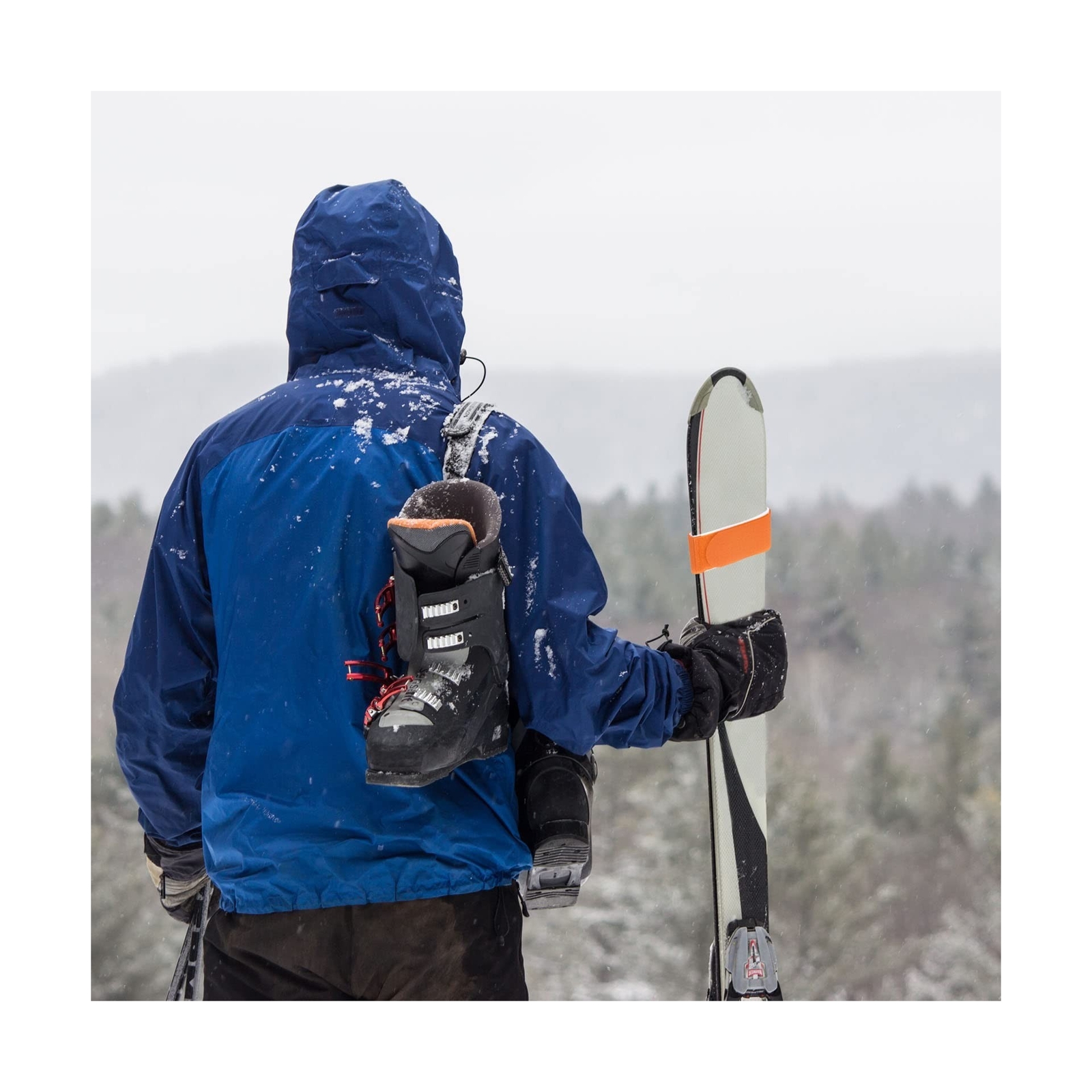 PATIKIL Ski Strap Fasteners, Adjustable Carrier Strap Ski Wraps Ski Accessori...