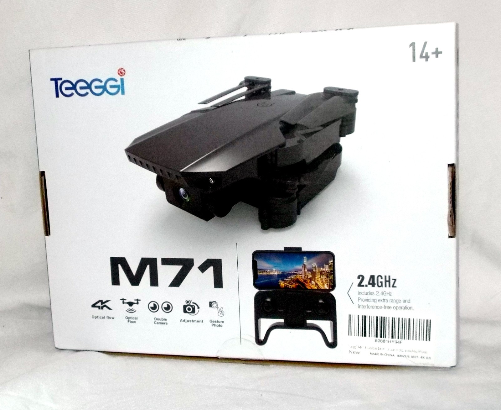 Foldable Drone with 1080P HD Camera for Beginners & Young Adults, TENG MINI