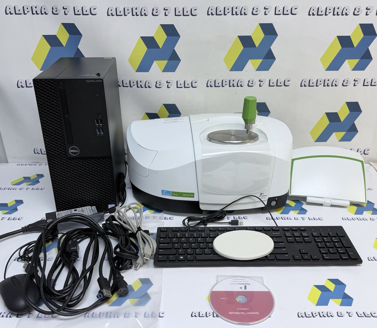 Perkin Elmer Spectrum Two FTIR Spectrometer UATR Two