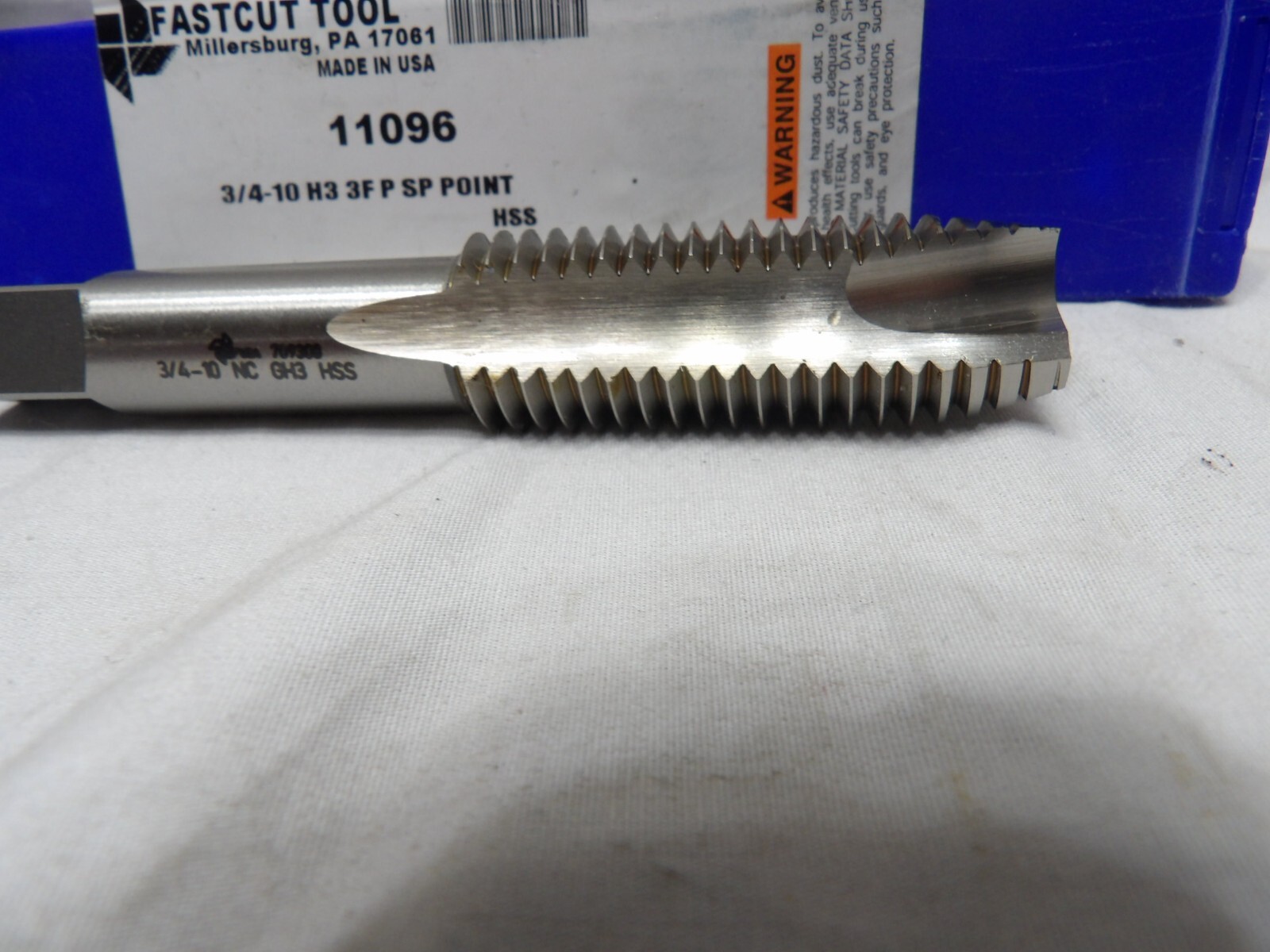 Fastcut Tool 3/4 - 10 H3 3F P SP Point #11096