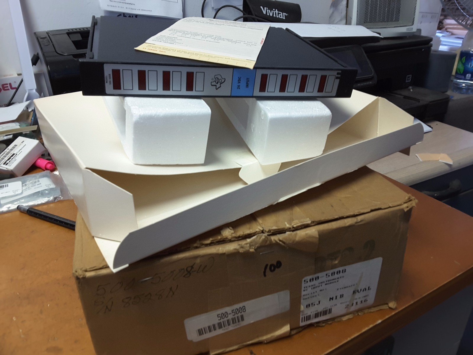 Texas Instruments Model 500-5008 I/O Input Module NIB NOS SALE $79