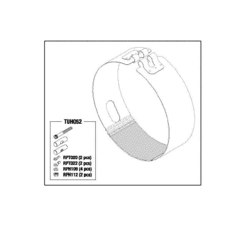Rpı TUH006 - Heater Element for Tuttnauer OEM Part #01720003