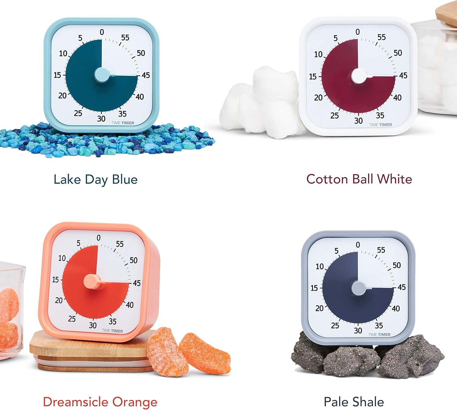 TIME TIMER Home MOD - 60 Minute Kids Visual Timer Home Edition - For Homescho...