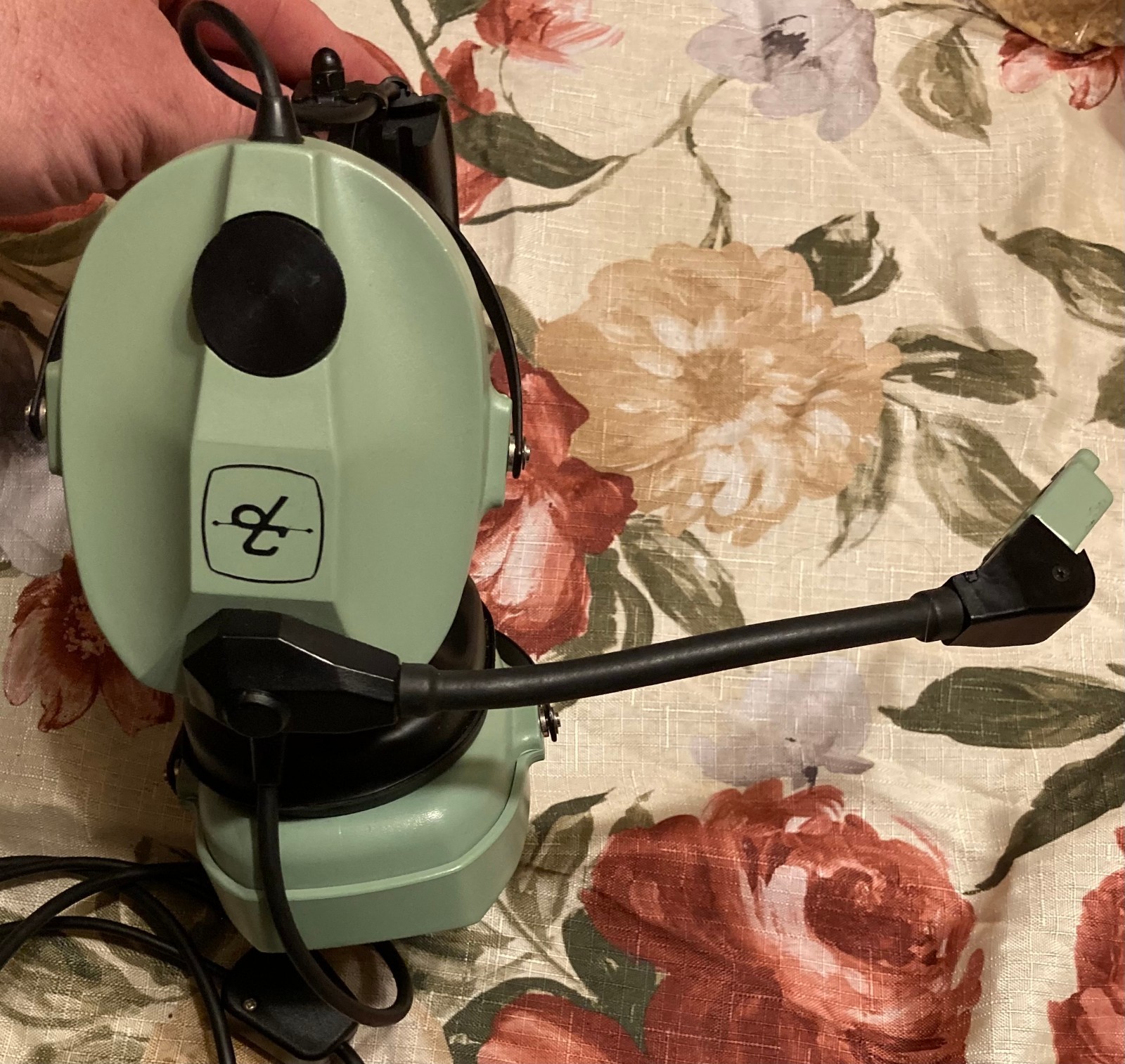 Dave Clark H10-80 Aviation Headset w/ M-4 Microphone Untested