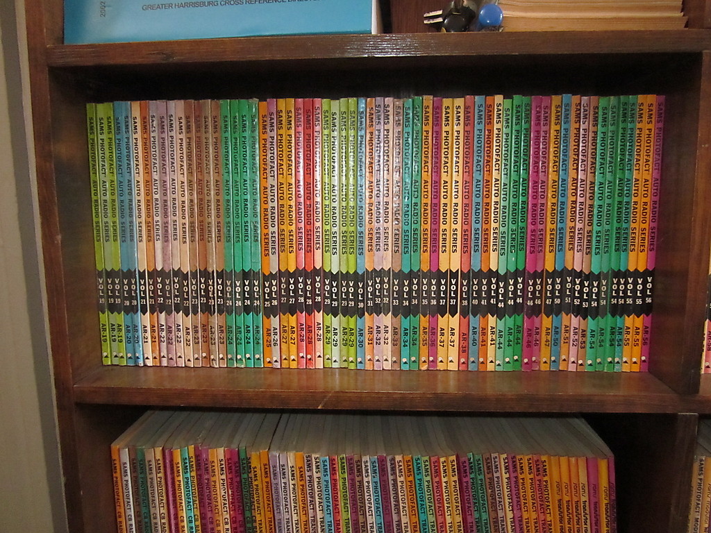 Sams Photofact Auto Radio Series Service Manuals  - Volumes AR-19 to AR-52