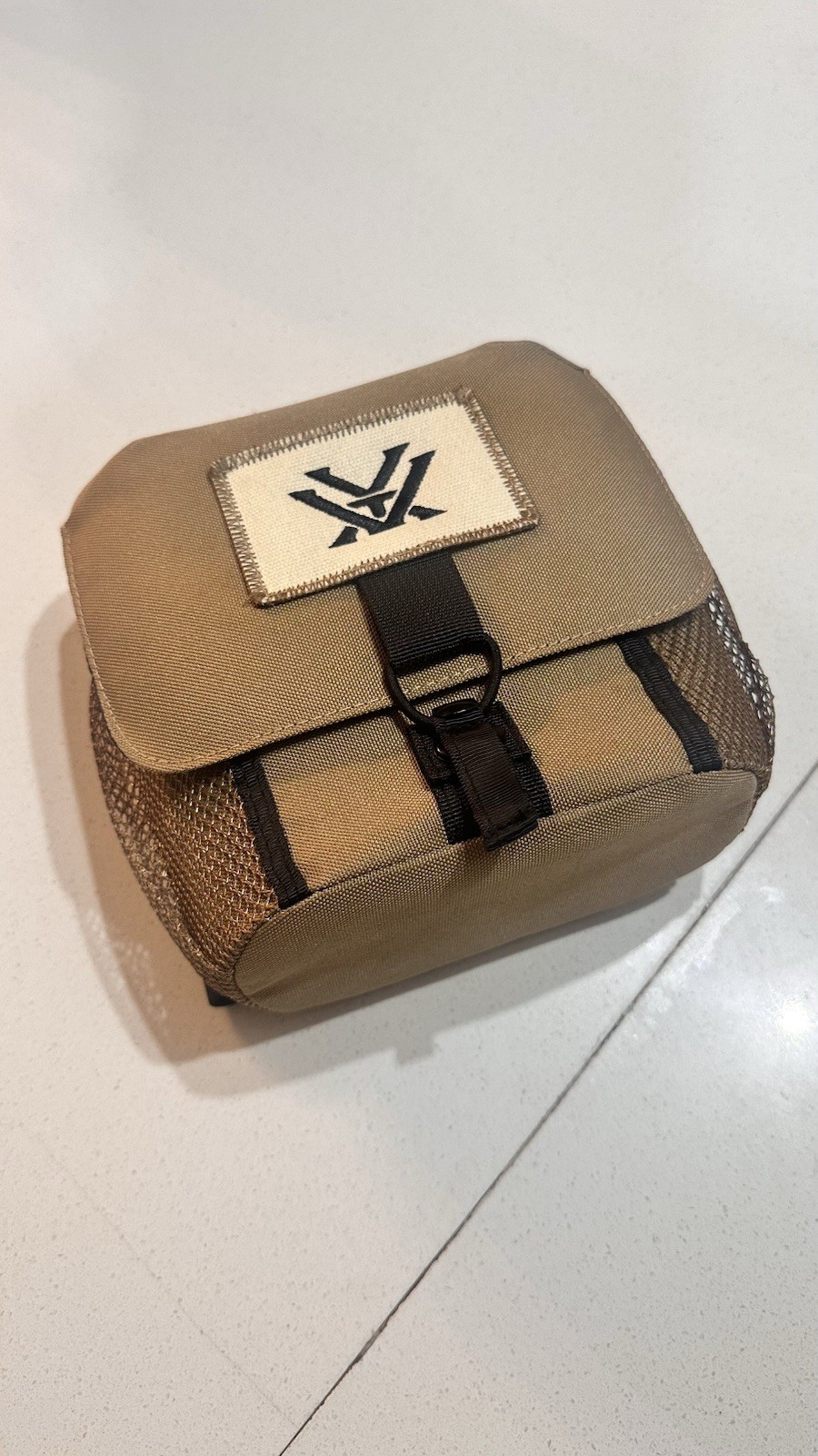 Vortex Glasspak Binocular Harness Coyote Brown Bag Case -Binoculars Not Included