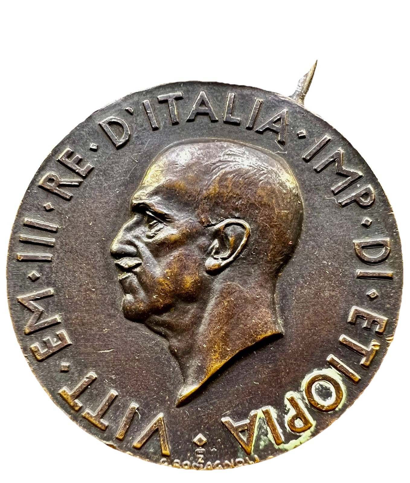 1935 1936 ITALY  Military Operations in Orientale East Africa medal ETHIOPIA