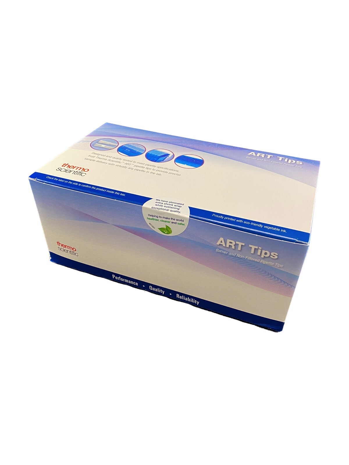 ART 200μL Wide Bore Filtered Pipette Sterile Tips Racked 2069G (960/cs)