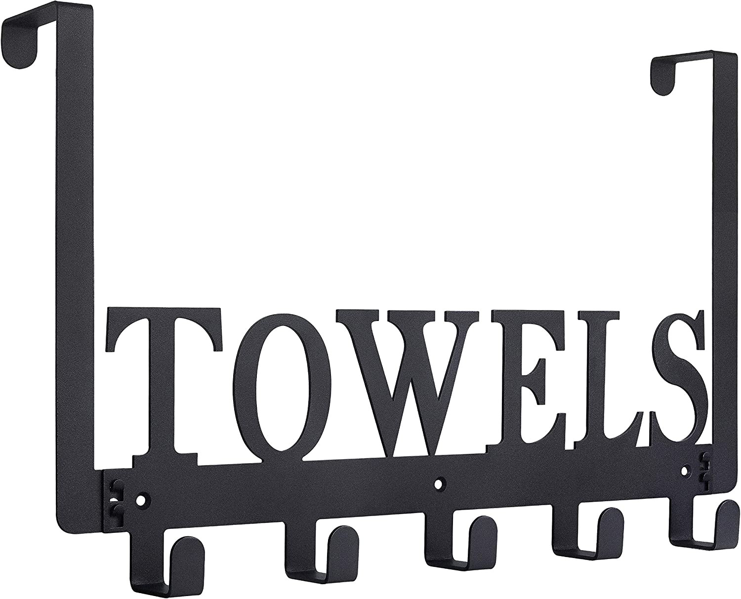 Over the Door Hooks, Towel Holder for Bathroom, Door Mount Towel Rack for Bedroo