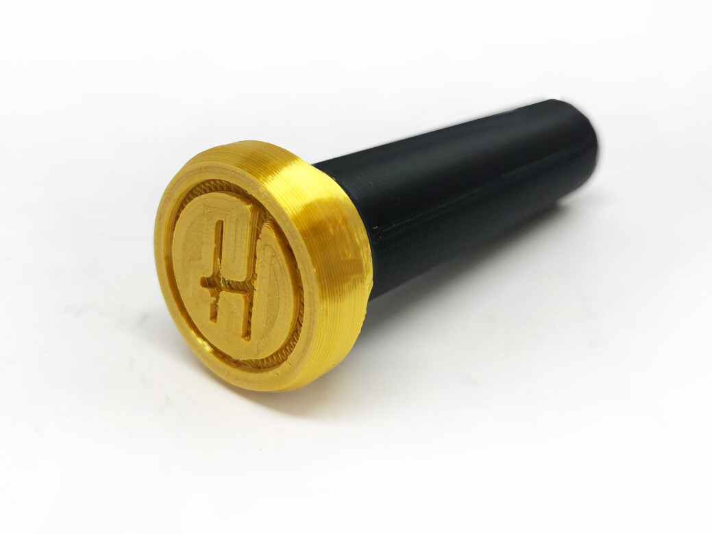 Hilljak Quickstand Handgun Display Stand - Black & Gold