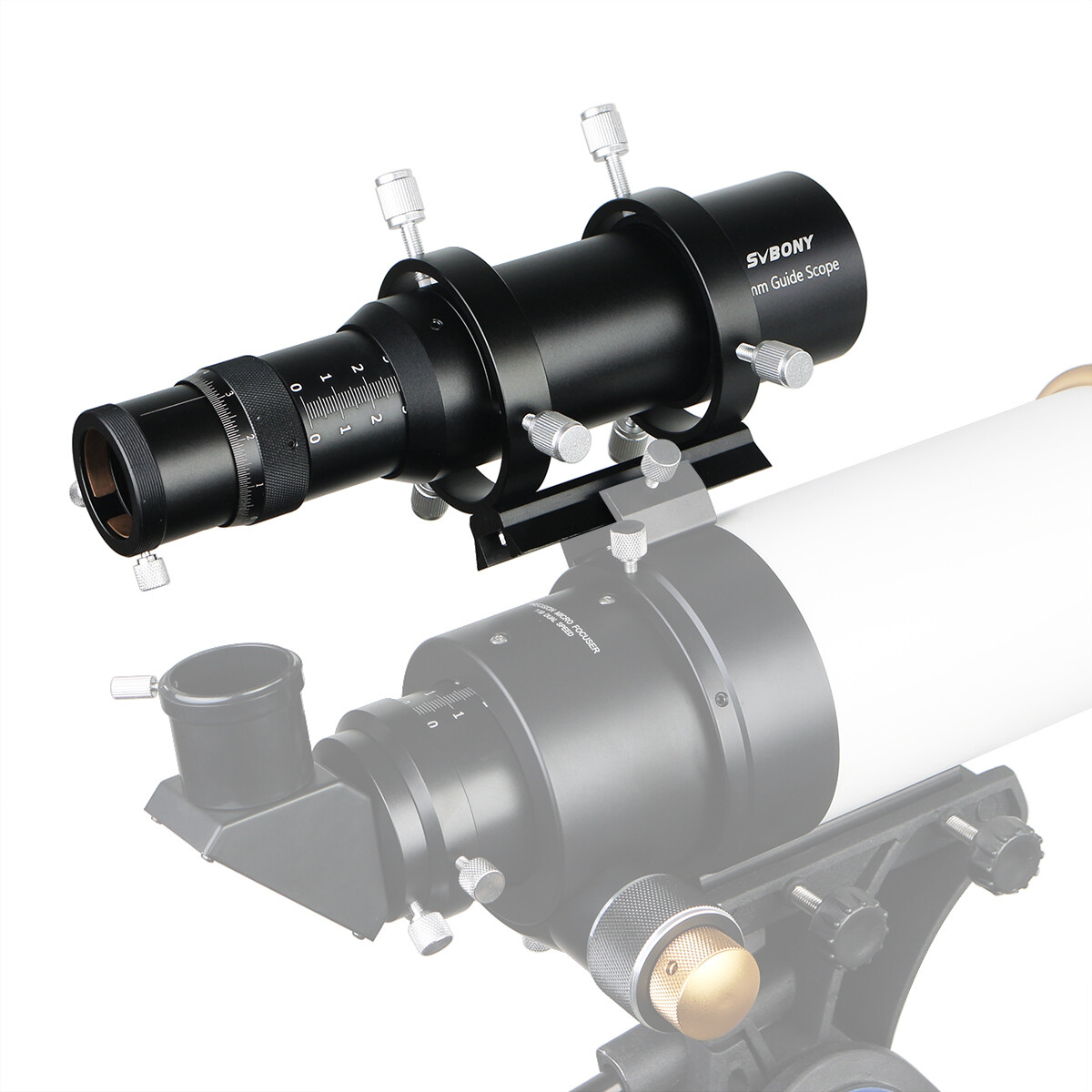 SVBONY SV106 50mm Guide Scope w/Helical Focuser Finder and Guide Scope Multi-Use