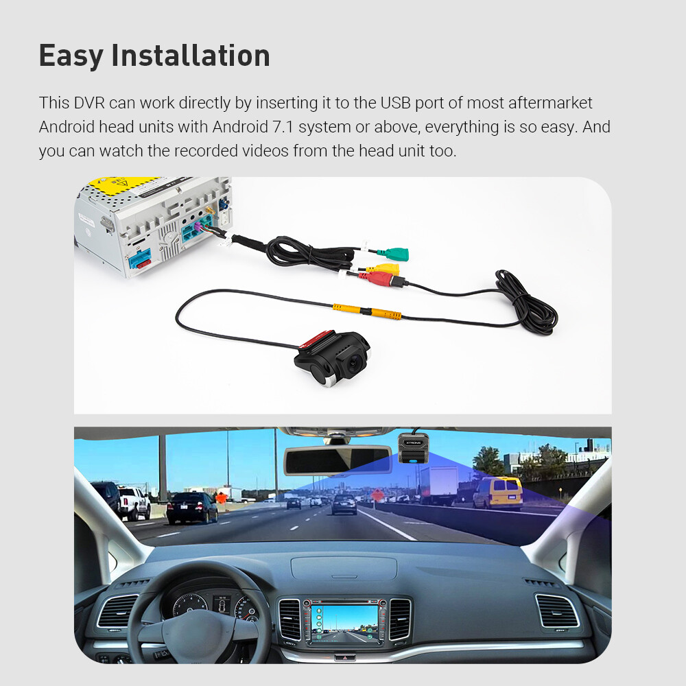 1280*720 HD Car DVR Camera Wide Angle 140° Video Recorder Dash Cam USB Wired NEW