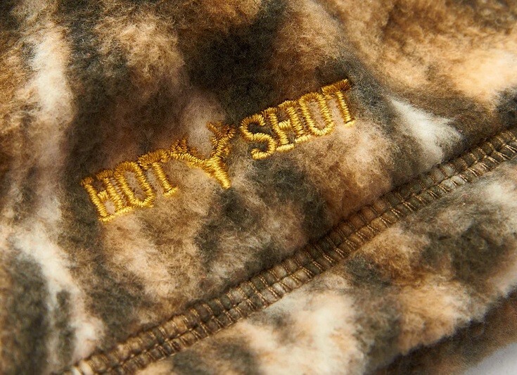 Hot Shot 1E-243C Men's Realtree Edge "Wolf" fuzzy fleece reversible balaclava