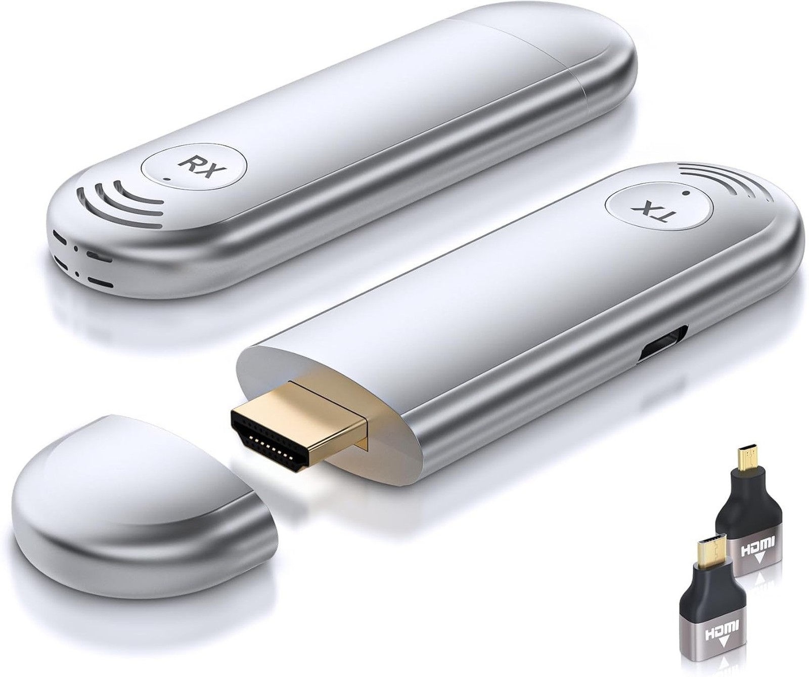 TTQ Wireless HDMI Transmitter and Receiver, Wireless HDMI Extender 4K Support...