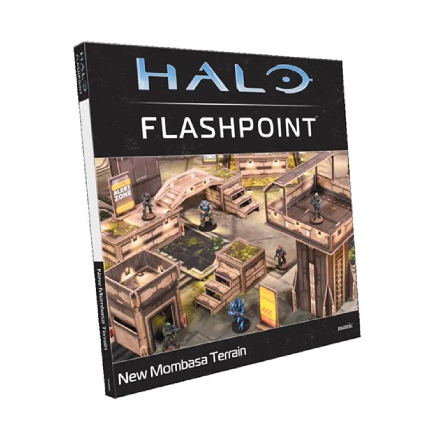 Mantic Halo Flashpoint 32mm New Mombasa Terrain Set SW (New)