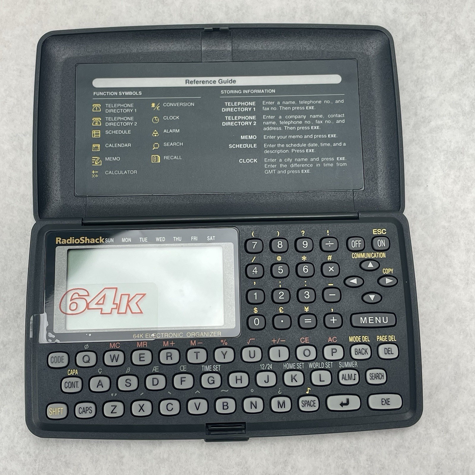 Radio Shack EC-399 Electronic Data Organizer