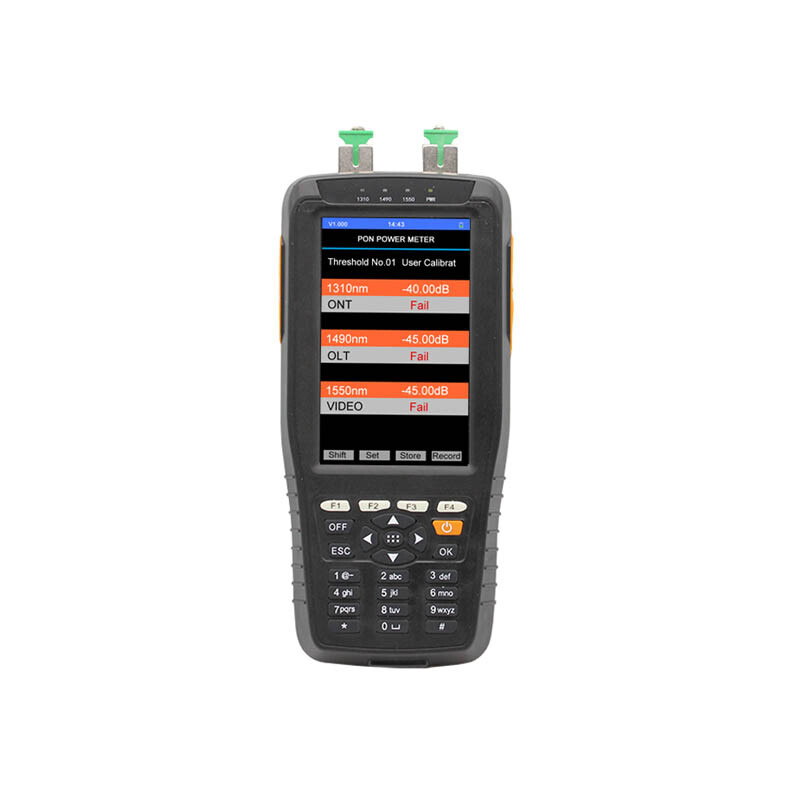TM70B PON Fiber Optic Power Meter & VFL &OPM 850/1300/1310/1490/1550/1625nm Test