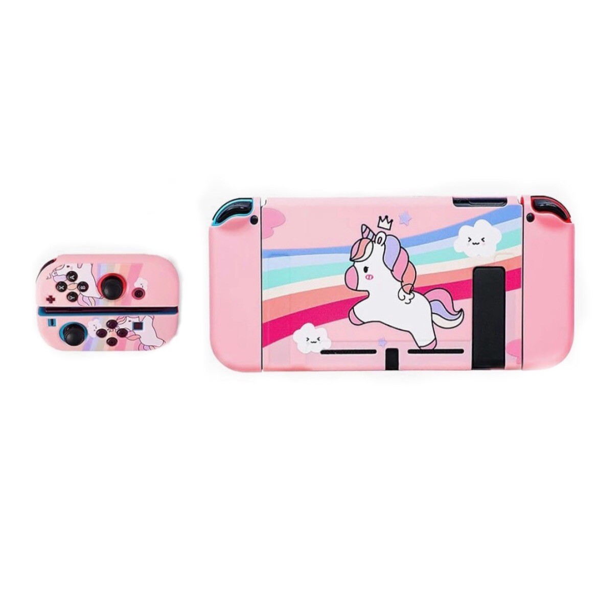 MightySkins Skin with Nintendo Switch OLED - Unicorn Perfection | Protective,...