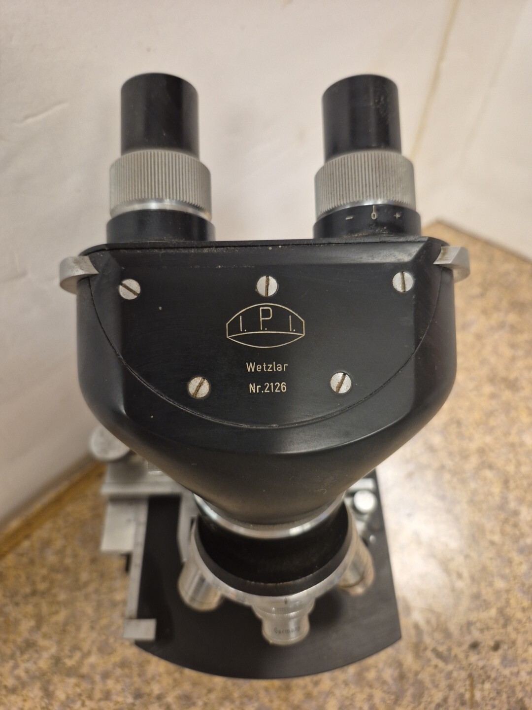 I.P.I. Wetzlar Microscope