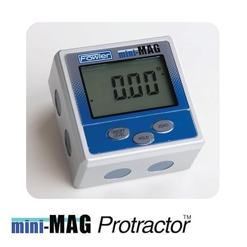 Digital Protractor 360 Degree Magnetic Angle Finder 0.05 Resolution with