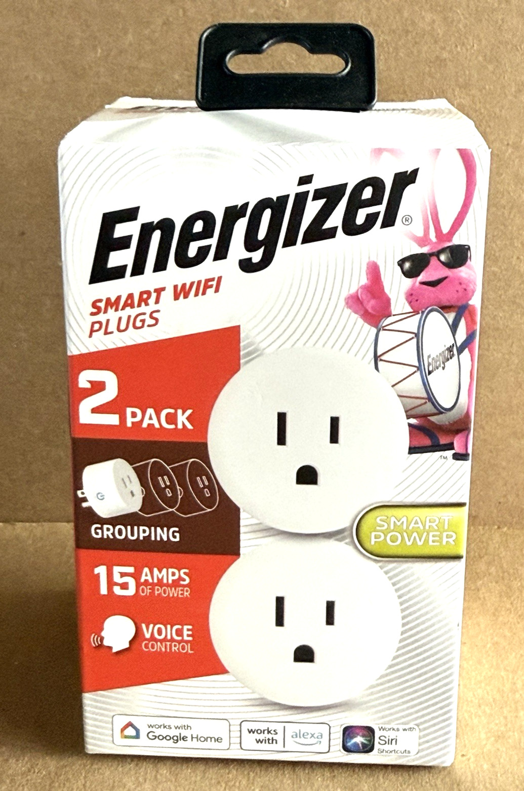 Energizer Smart WiFi Plugs 2 Pack New & Sealed