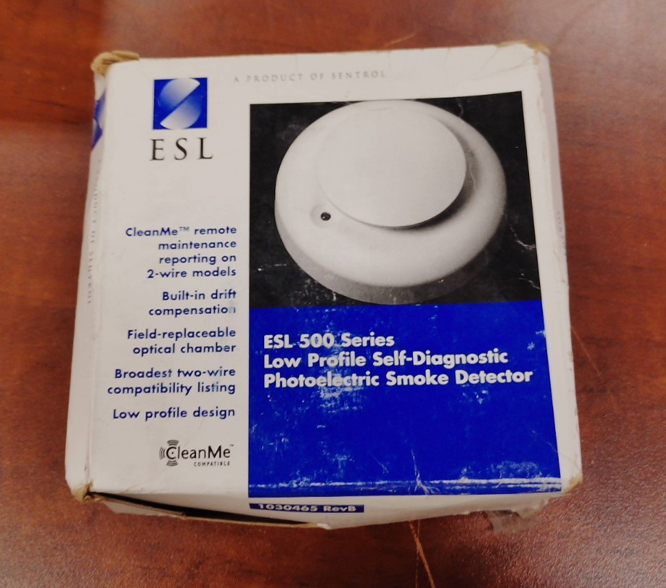 ESL 500 SMOKE DETECTOR