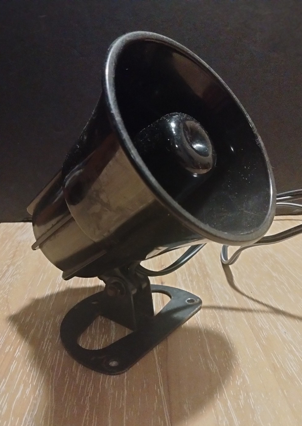 Vintage Siren Horn K.S.P. Model 20D 120DB(20W) 6VDC-12VDC - Untested