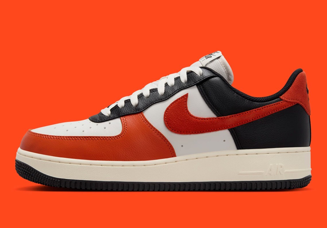 Nike Air Force 1 '07 LV8 Low Black Vintage Coral Orange Phantom Nby HQ4987-010