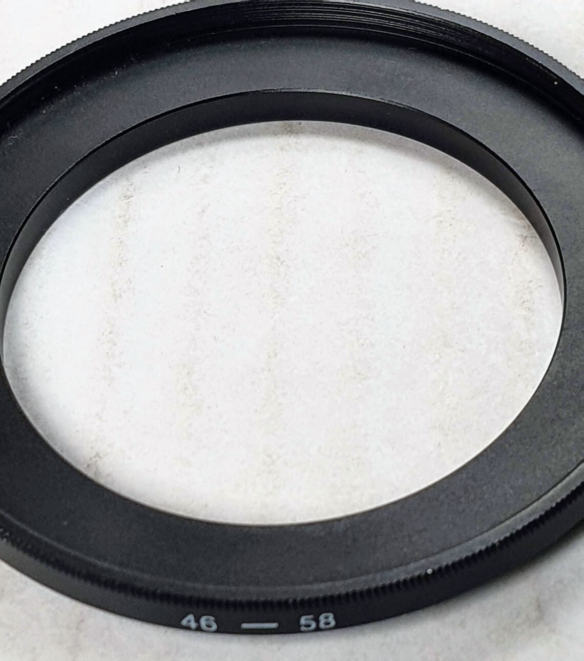 46-58mm Metal Step Up Adapter Ring 46mm Lens to 58mm Filter Converter E46-E58