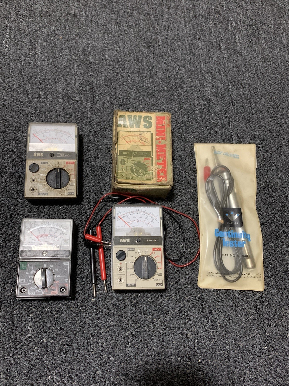 AW Sperry Instruments Mini Meter  Continuity Tester Electrical